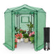 6.6x6.6 ft/ 8.5x8.5 ft Hexagon Pop up Greenhouse - Eagle Peak