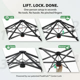 6.6x6.6 ft/ 8.5x8.5 ft Hexagon Pop up Greenhouse - Eagle Peak