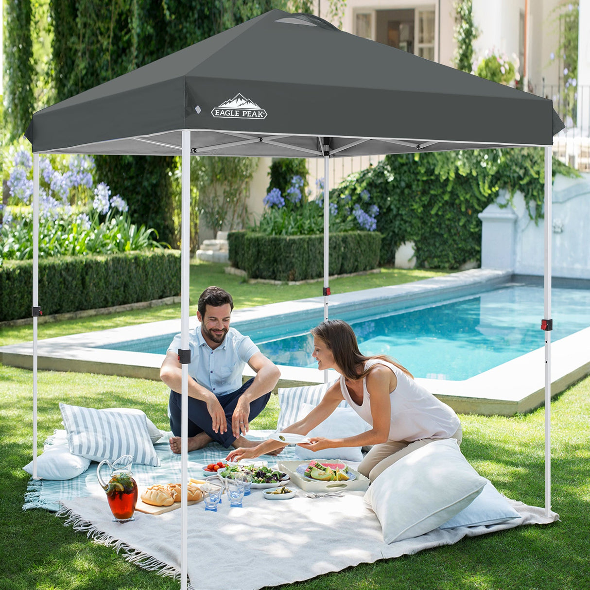 6.6x6.6 Pop Up Canopy Tent - Eagle Peak Custom Canopy Tent