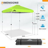 6.6x6.6 Pop Up Canopy Tent - Eagle Peak Custom Canopy Tent