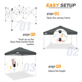 6.6x6.6 Pop Up Canopy Tent - Eagle Peak Custom Canopy Tent