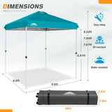 6.6x6.6 Pop Up Canopy Tent - Eagle Peak Custom Canopy Tent