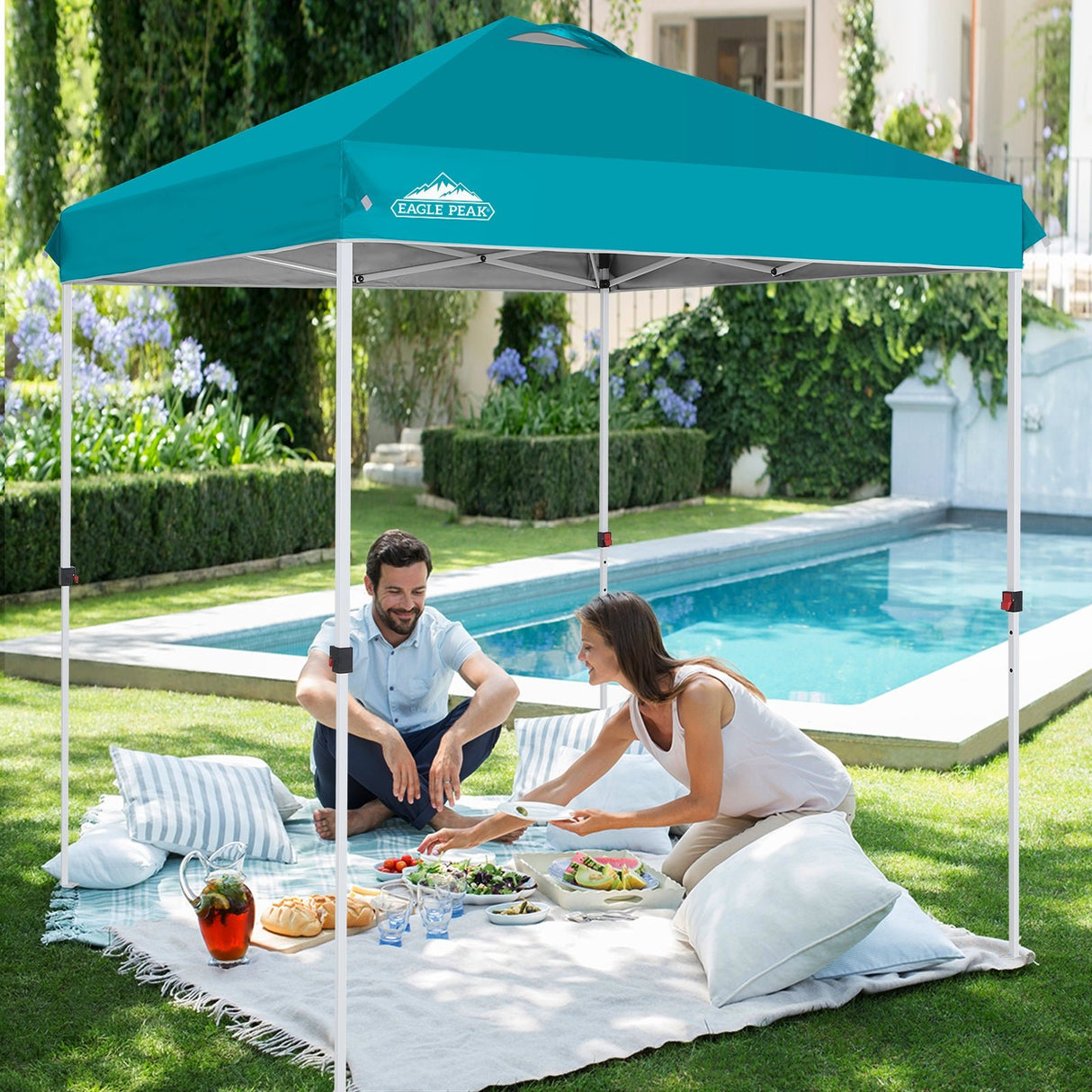 6.6x6.6 Pop Up Canopy Tent - Eagle Peak Custom Canopy Tent