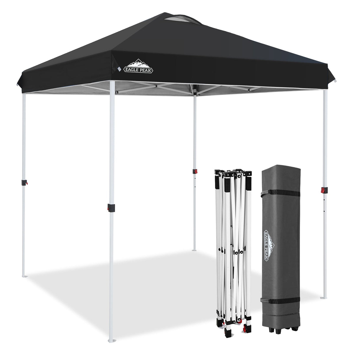 6.6x6.6 Pop Up Canopy Tent Easy Up Canopy Outdoor - Eagle Peak®