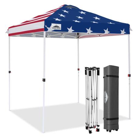 6.6x6.6 Pop Up Canopy Tent Easy Up Canopy Outdoor - Eagle Peak®