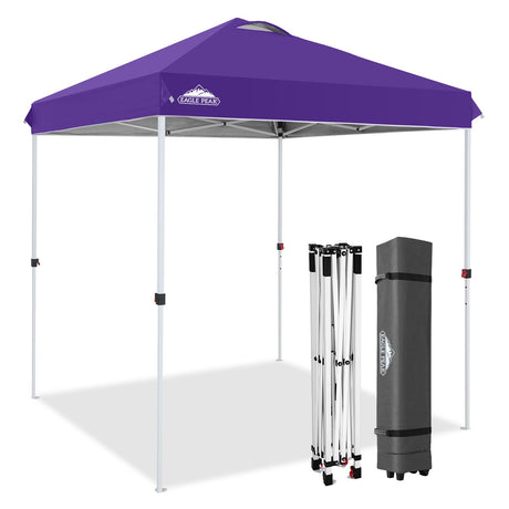 6.6x6.6 Pop Up Canopy Tent Easy Up Canopy Outdoor - Eagle Peak®