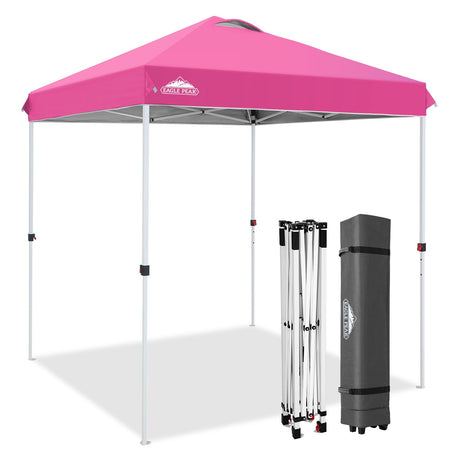 6.6x6.6 Pop Up Canopy Tent Easy Up Canopy Outdoor - Eagle Peak®