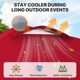 6.6x6.6 Pop Up Canopy Tent Easy Up Canopy Outdoor - Eagle Peak®