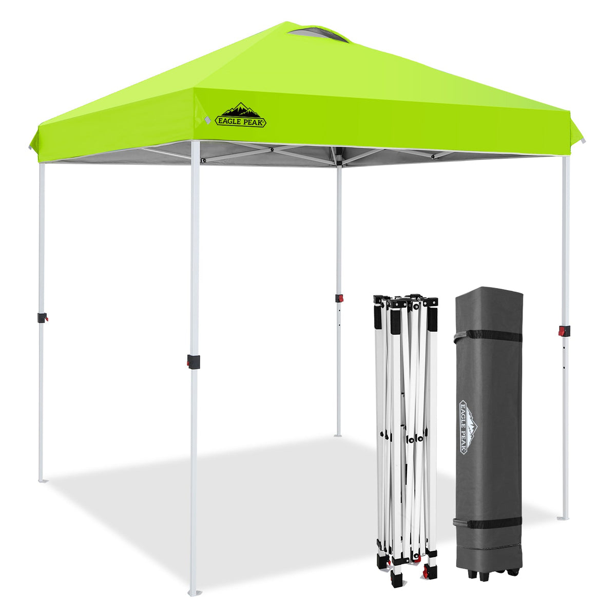 6.6x6.6 Pop Up Canopy Tent Easy Up Canopy Outdoor - Eagle Peak®