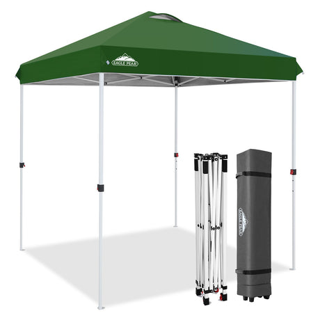 6.6x6.6 Pop Up Canopy Tent Easy Up Canopy Outdoor - Eagle Peak®