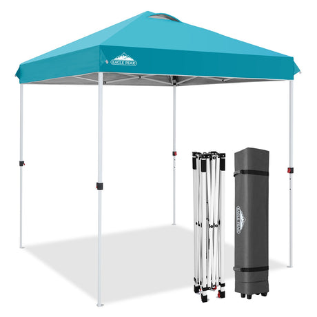 6.6x6.6 Pop Up Canopy Tent Easy Up Canopy Outdoor - Eagle Peak®