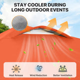 6.6x6.6 Pop Up Canopy Tent Easy Up Canopy Outdoor - Eagle Peak®