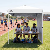 6.6x6.6 Pop Up Canopy Tent with 1 Sidewall - Eagle Peak®