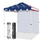 6.6x6.6 Pop Up Canopy Tent with 1 Sidewall - Eagle Peak®