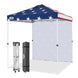 6.6x6.6 Pop Up Canopy Tent with 1 Sidewall - Eagle Peak®