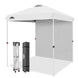 6.6x6.6 Pop Up Canopy Tent with 1 Sidewall - Eagle Peak®