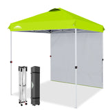 6.6x6.6 Pop Up Canopy Tent with Sidewall - Eagle Peak Custom Canopy Tent