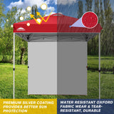 6.6x6.6 Pop Up Canopy Tent with Sidewall - Eagle Peak Custom Canopy Tent