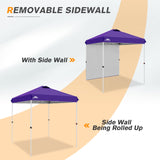 6.6x6.6 Pop Up Canopy Tent with Sidewall - Eagle Peak Custom Canopy Tent