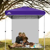 6.6x6.6 Pop Up Canopy Tent with Sidewall - Eagle Peak Custom Canopy Tent