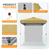 6.6x6.6 Pop Up Canopy Tent with Sidewall - Eagle Peak Custom Canopy Tent