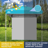 6.6x6.6 Pop Up Canopy Tent with Sidewall - Eagle Peak Custom Canopy Tent