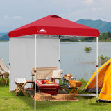 6.6x6.6 Pop Up Canopy Tent with Sidewall - Eagle Peak Custom Canopy Tent