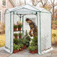 6.6x6.6/8.5x8.5 Easy Setup Pop Up Greenhouse, Hexagon - Eagle Peak®