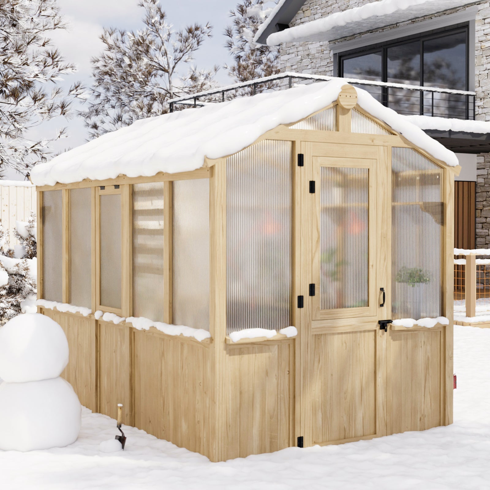 Cedar Greenhouse – Eagle Peak Custom Canopy Tent