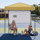 6x4 ft Instant Pop Up Canopy with Adjustable Sun Wall - Eagle Peak®