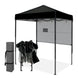 6x4 ft Instant Pop Up Canopy with Adjustable Sun Wall - Eagle Peak