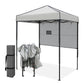 6x4 ft Instant Pop Up Canopy with Adjustable Sun Wall - Eagle Peak