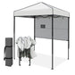 6x4 ft Instant Pop Up Canopy with Adjustable Sun Wall - Eagle Peak