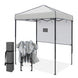 6x4 ft Instant Pop Up Canopy with Adjustable Sun Wall - Eagle Peak®
