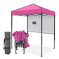 6x4 ft Instant Pop Up Canopy with Adjustable Sun Wall - Eagle Peak®