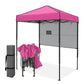 6x4 ft Instant Pop Up Canopy with Adjustable Sun Wall - Eagle Peak