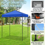 6x4 Instant Pop Up Canopy Tent - Eagle Peak Custom Canopy Tent