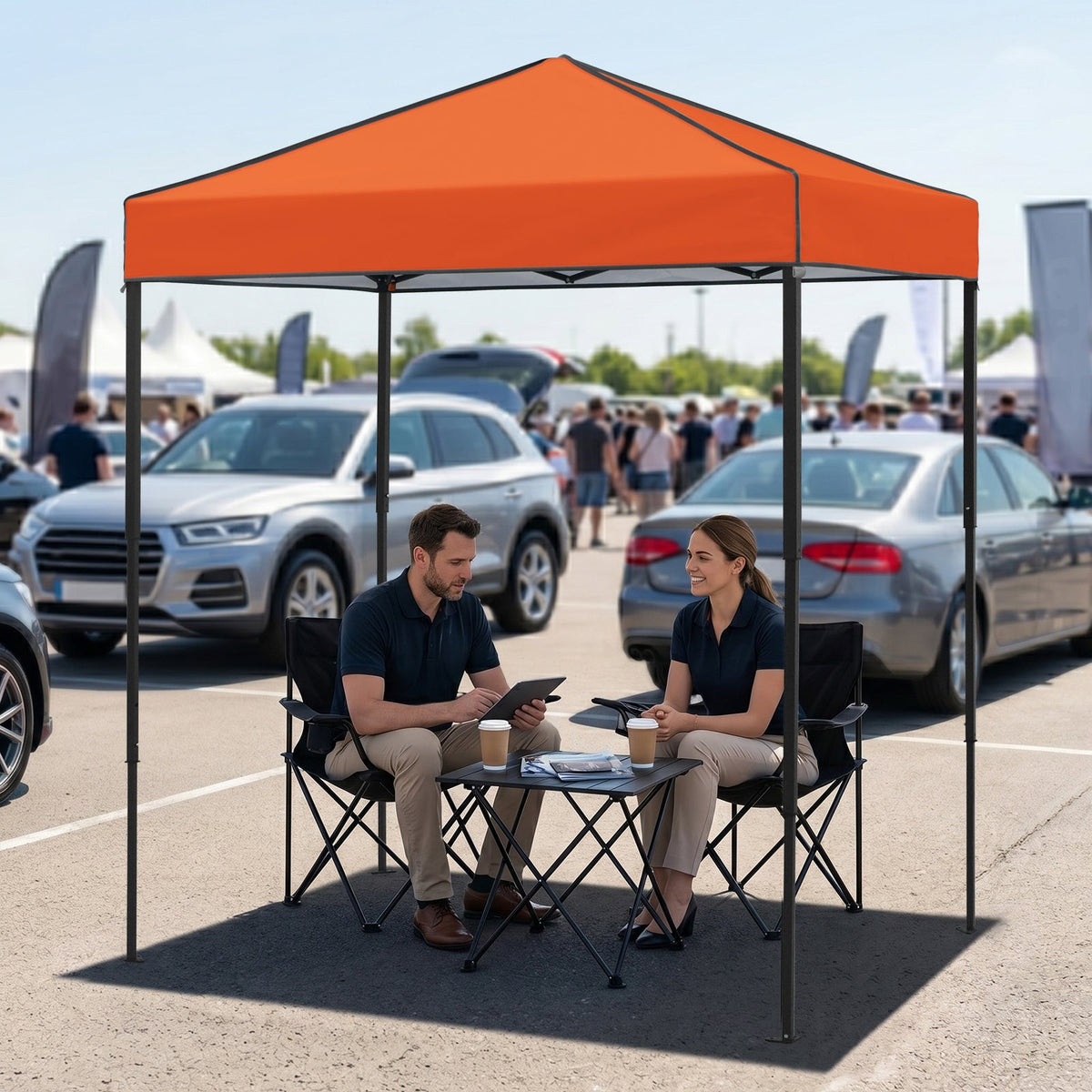 6x4 Instant Pop Up Canopy Tent - Eagle Peak®