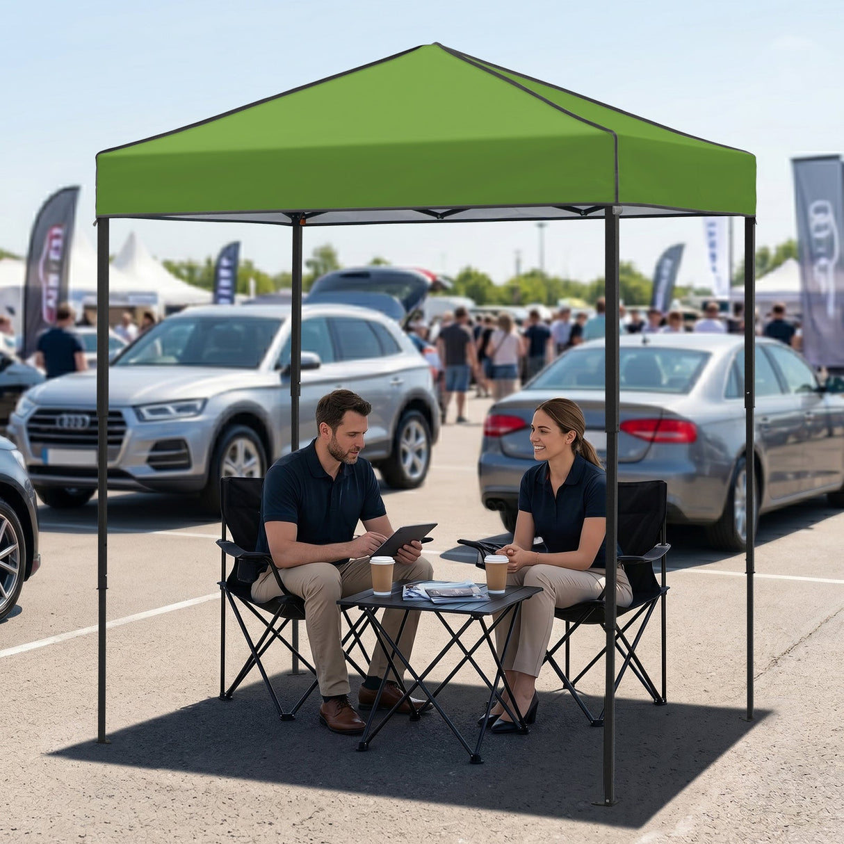 6x4 Instant Pop Up Canopy Tent - Eagle Peak®