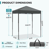 6x4 Instant Pop Up Canopy Tent - Eagle Peak®