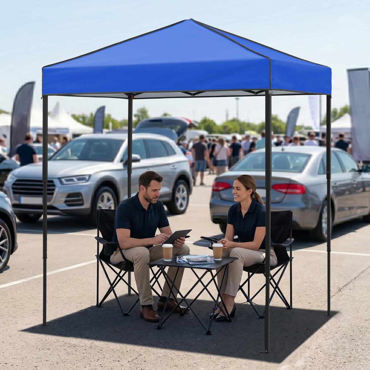 6x4 Instant Pop Up Canopy Tent - Eagle Peak®