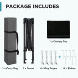 6x4 Instant Pop Up Canopy Tent - Eagle Peak®