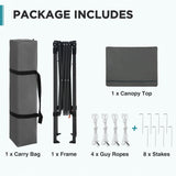 6x4 Instant Pop Up Canopy Tent - Eagle Peak®