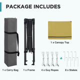 6x4 Instant Pop Up Canopy Tent - Eagle Peak®