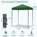 6x4 Instant Pop Up Canopy Tent - Eagle Peak Custom Canopy Tent
