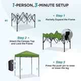 6x4 Instant Pop Up Canopy Tent - Eagle Peak®
