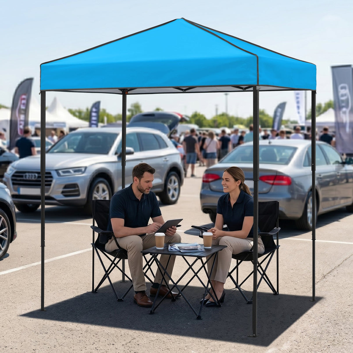 6x4 Instant Pop Up Canopy Tent - Eagle Peak®