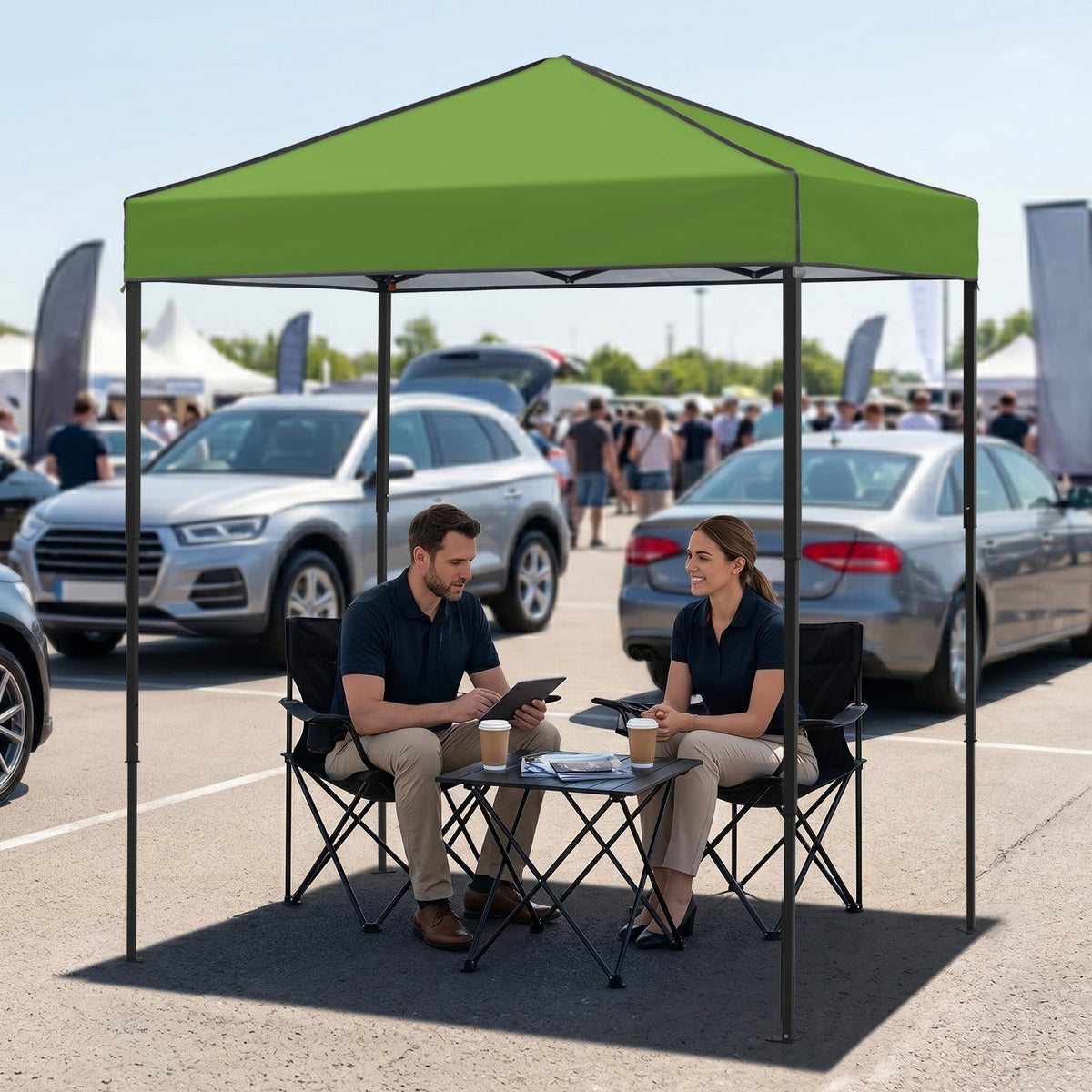 6x4 Instant Pop Up Canopy Tent - Eagle Peak®