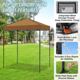 6x4 Instant Pop Up Canopy Tent - Eagle Peak Custom Canopy Tent
