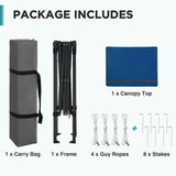 6x4 Instant Pop Up Canopy Tent - Eagle Peak®